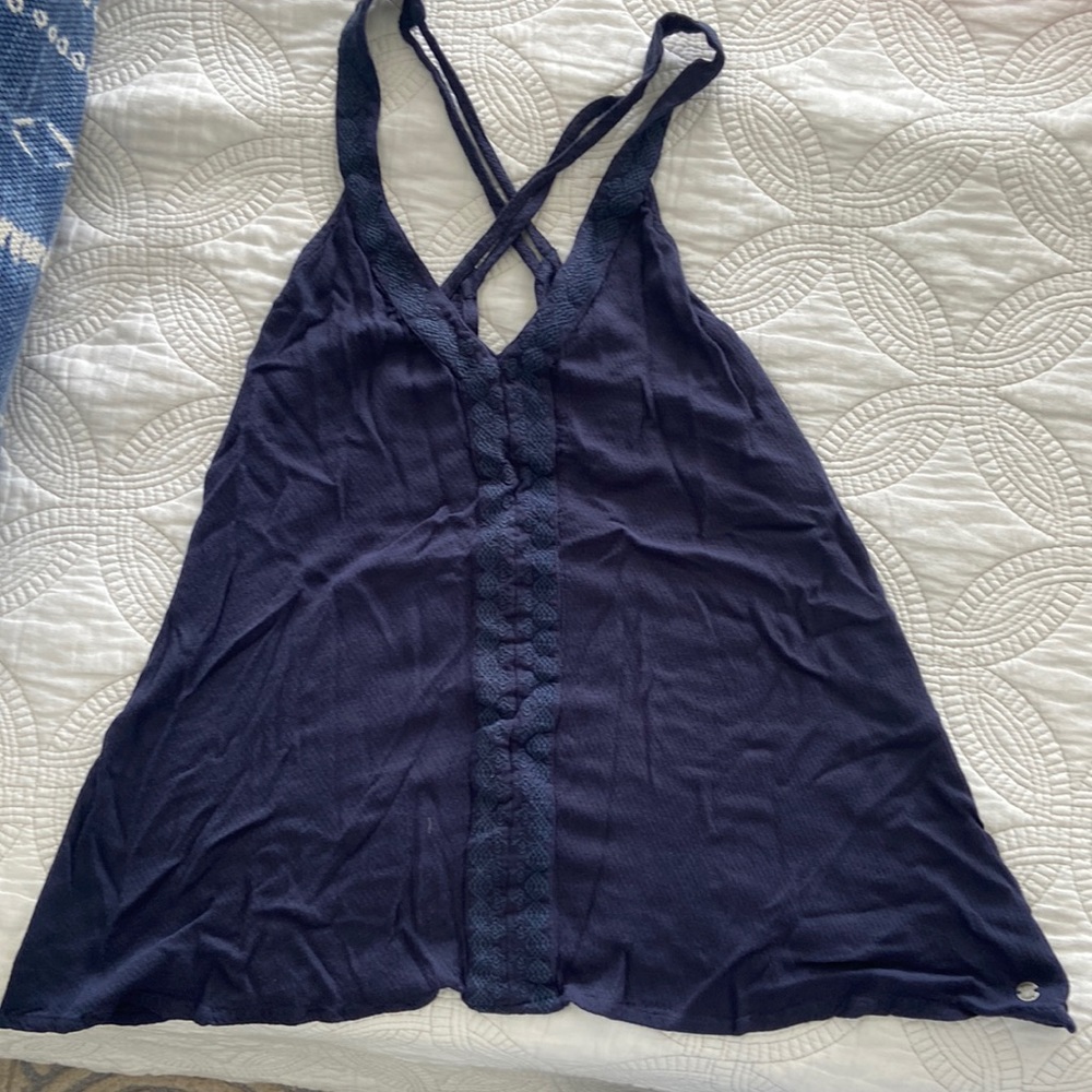 Navy Roxy coverup
